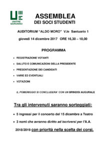 Assemblea degli studenti 2017