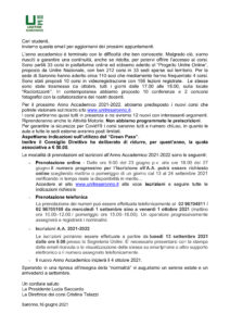 Comunicazione agli studenti